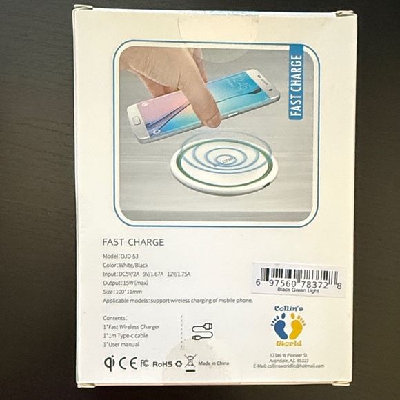 Colltech Wireless Fast Charger - Picture 2 of 4